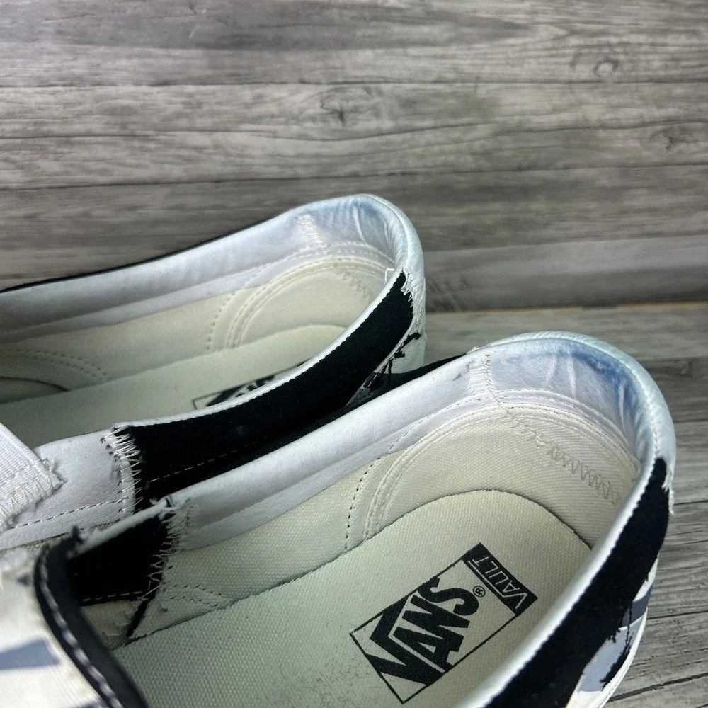 Vans Classic Slip-On LX  Bricolage Palm Tree Sneaker Lo Canvas Shoe Mens 13